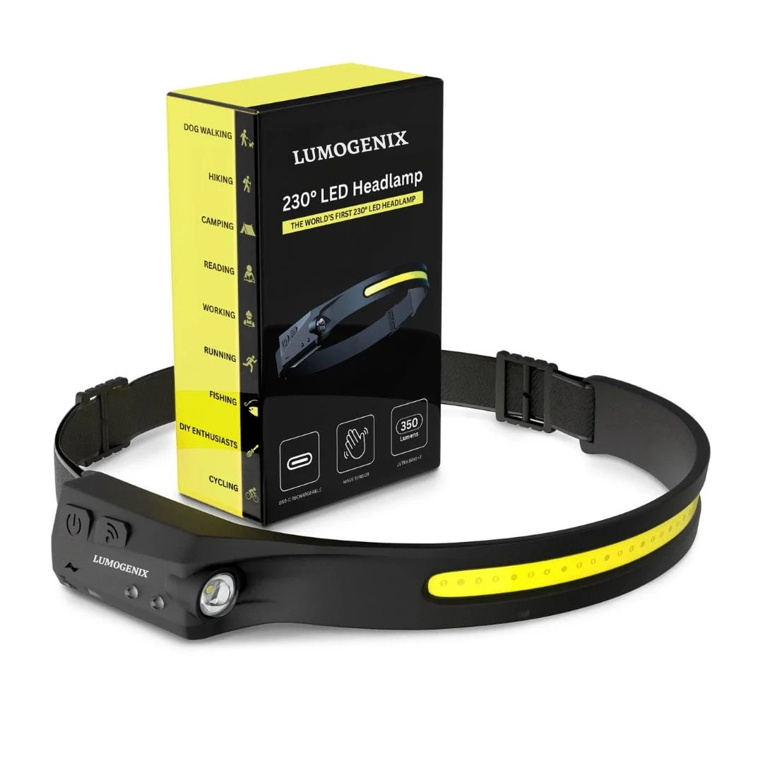 Lumogenix 230° LED Headlamp